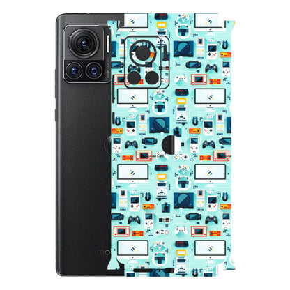 Motorola Phone Skins (All Models) - Gadgets Doodle - 3D Embossed Finish (L-184) Motorola Moto Edge 30 Ultra (5G)