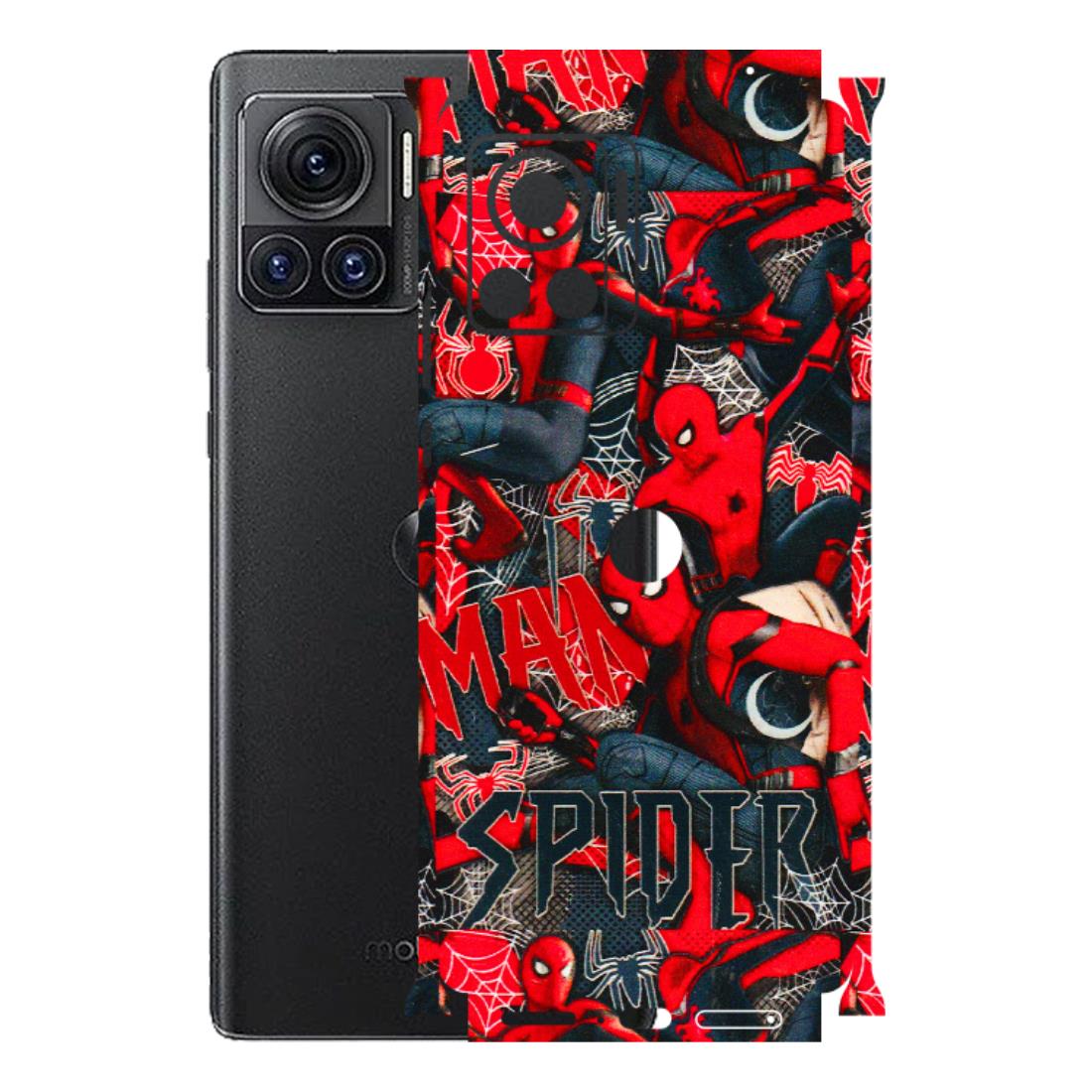 Motorola Phone Skins (All Models) - SpiderMan Cool - 3D Embossed Finish (L-188) Motorola Moto Edge 30 Ultra (5G)