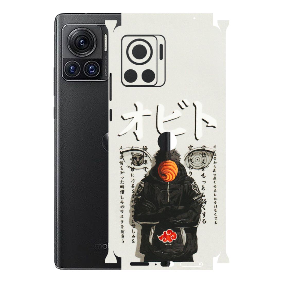 Motorola Phone Skins (All Models) - Obito Anime Eye - 3D Embossed Finish (L-19) Motorola Moto Edge 30 Ultra (5G)
