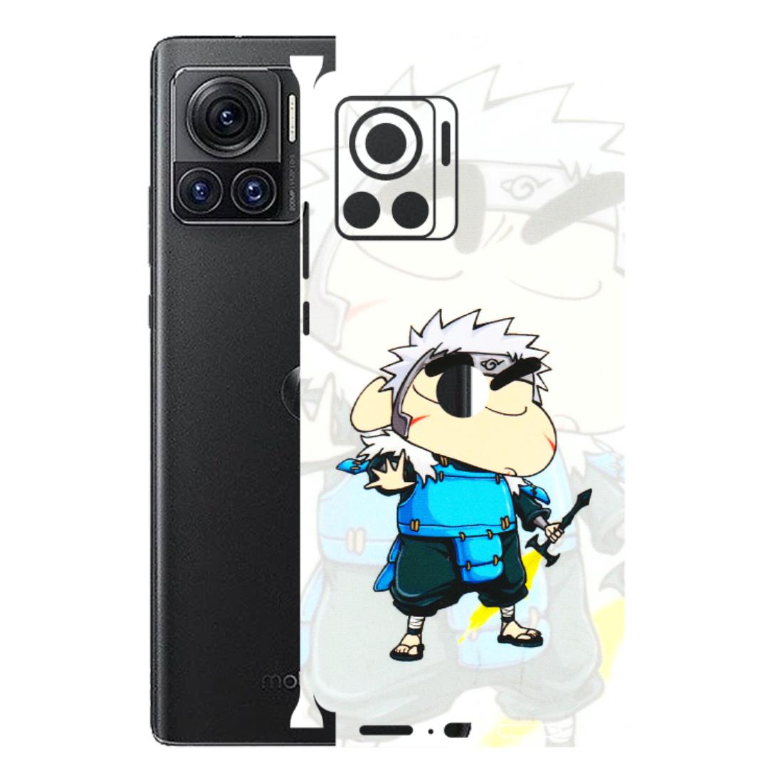 Motorola Phone Skins (All Models) - Angry Young Shinchan - 3D Embossed Finish (L-226) Motorola Moto Edge 30 Ultra (5G)