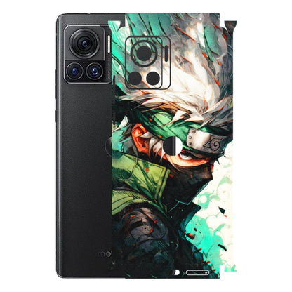 Motorola Phone Skins (All Models) - Kakashi Side Profile - 3D Embossed Finish (L-249) Motorola Moto Edge 30 Ultra (5G)