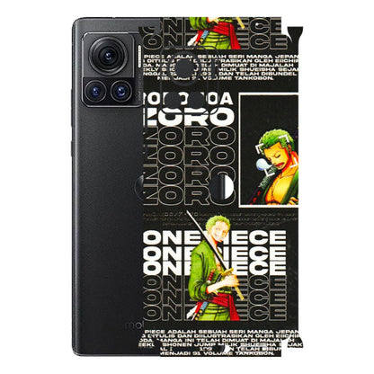 Motorola Phone Skins (All Models) - One Piece Zoro - 3D Embossed Finish (L-250) Motorola Moto Edge 30 Ultra (5G)