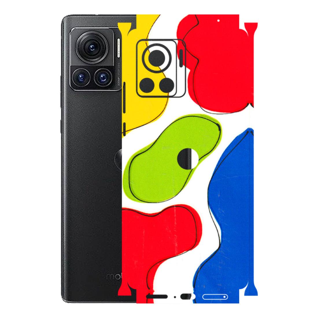 Motorola Phone Skins (All Models) - RGB Colour Paint - 3D Embossed Finish (L-284) Motorola Moto Edge 30 Ultra (5G)