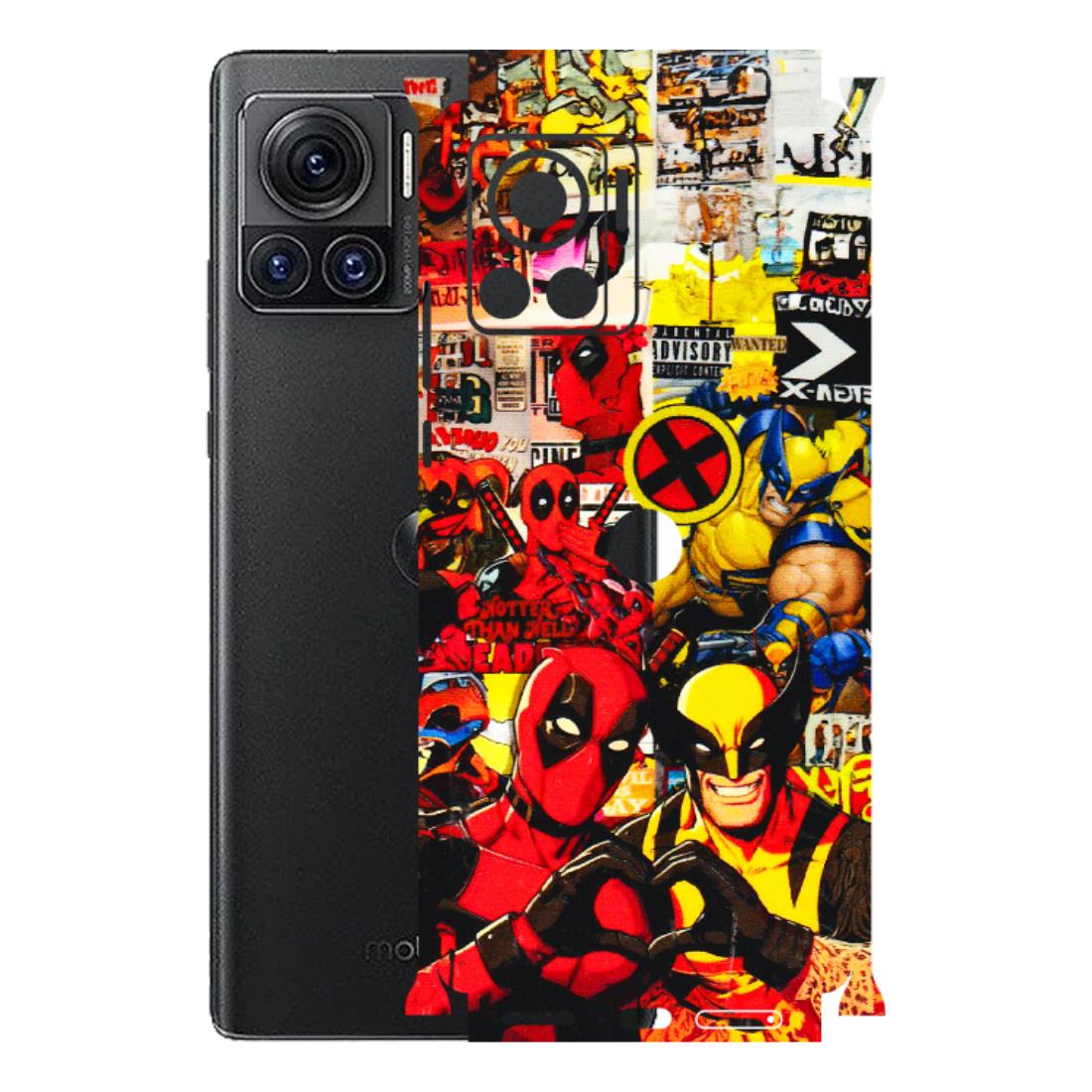 Motorola Phone Skins (All Models) - Spidy Wolverine - 3D Embossed Finish (L-310) Motorola Moto Edge 30 Ultra (5G)