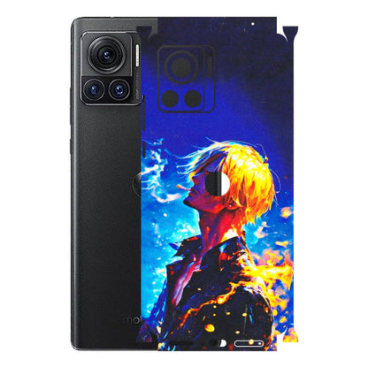 Motorola Phone Skins (All Models) - Sanji Vinsmoke One Piece - 3D Embossed Finish (L-319) Motorola Moto Edge 30 Ultra (5G)