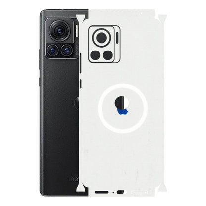 Motorola Phone Skins (All Models) - iPhone Magsafe Logo - 3D Embossed Finish (L-320) Motorola Moto Edge 30 Ultra (5G)