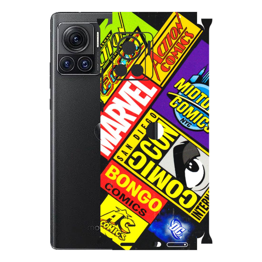 Motorola Phone Skins (All Models) - Bongo Comic Con - 3D Embossed Finish (L-325) Motorola Moto Edge 30 Ultra (5G)