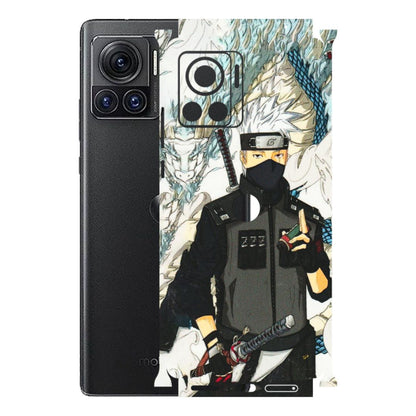 Motorola Phone Skins (All Models) - Kakashi Hatake Naruto Anime - 3D Embossed Finish (L-46) Motorola Moto Edge 30 Ultra (5G)