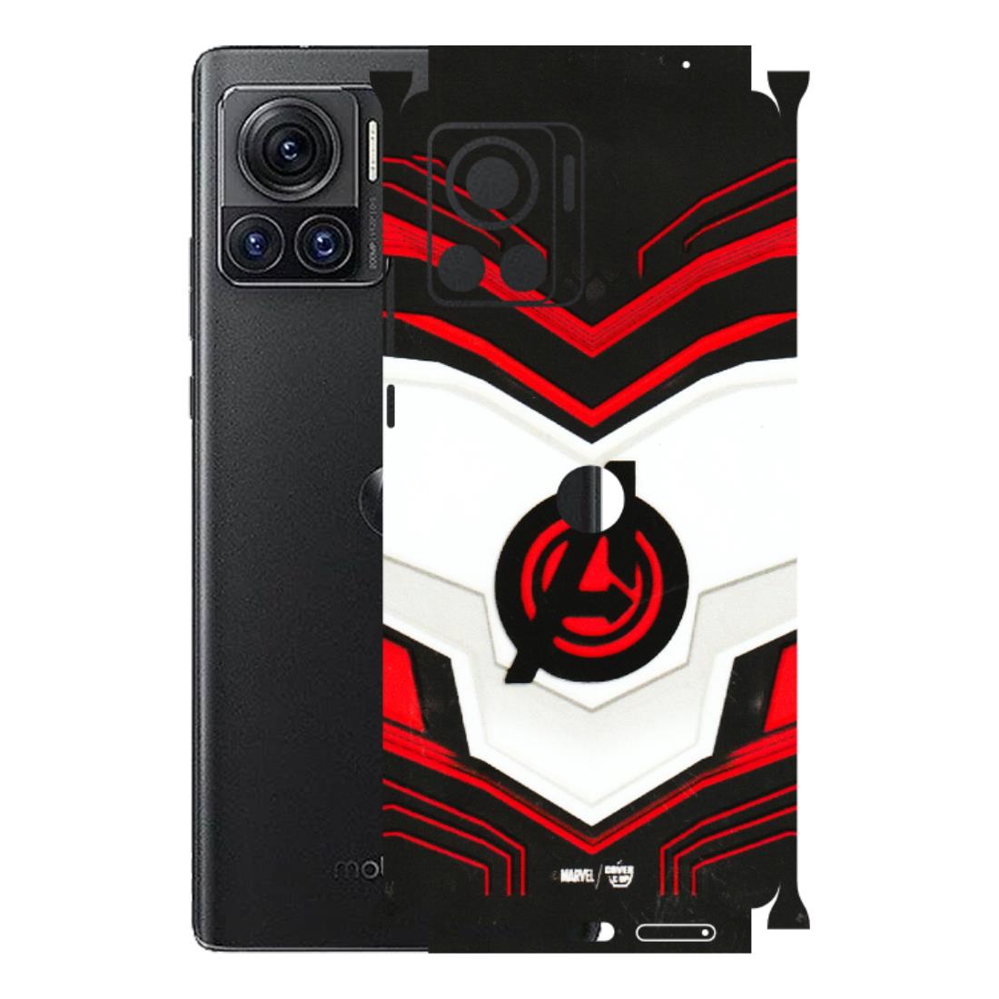 Motorola Phone Skins (All Models) - Avengers Logo - 3D Embossed Finish (L-55) Motorola Moto Edge 30 Ultra (5G)