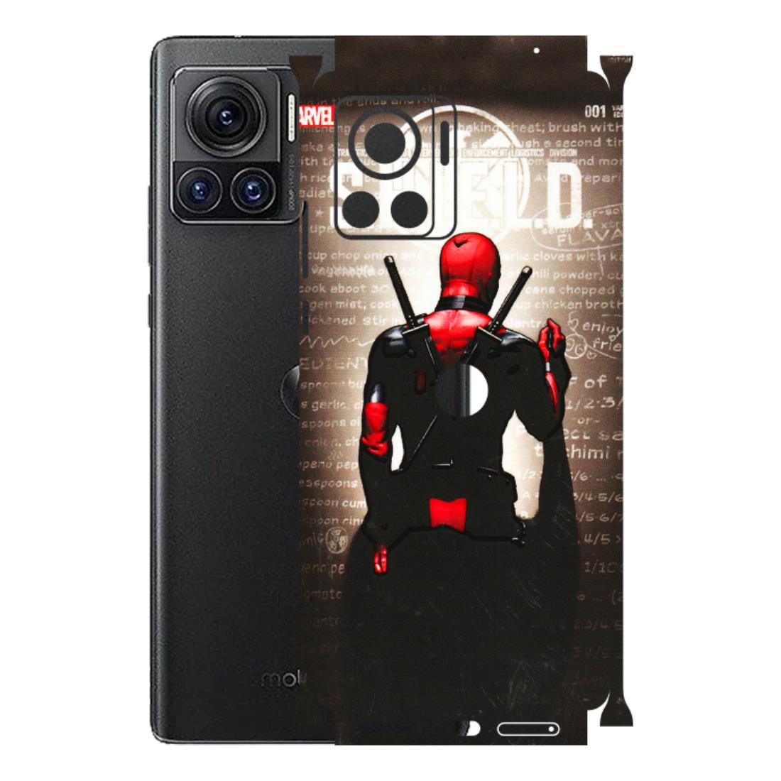 Motorola Phone Skins (All Models) - Deadpool - 3D Embossed Finish (L-56) Motorola Moto Edge 30 Ultra (5G)