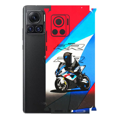 Motorola Phone Skins (All Models) - Bikers Love - 3D Embossed Finish (L-58) Motorola Moto Edge 30 Ultra (5G)