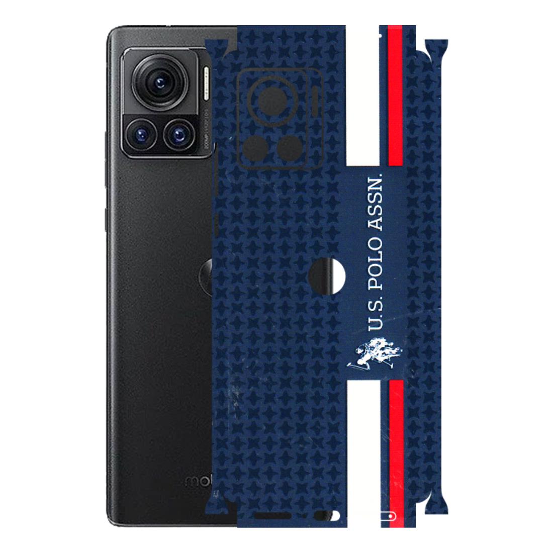 Motorola Phone Skins (All Models) - US POLO Designer Brand - 3D Embossed Finish (L-65) Motorola Moto Edge 30 Ultra (5G)