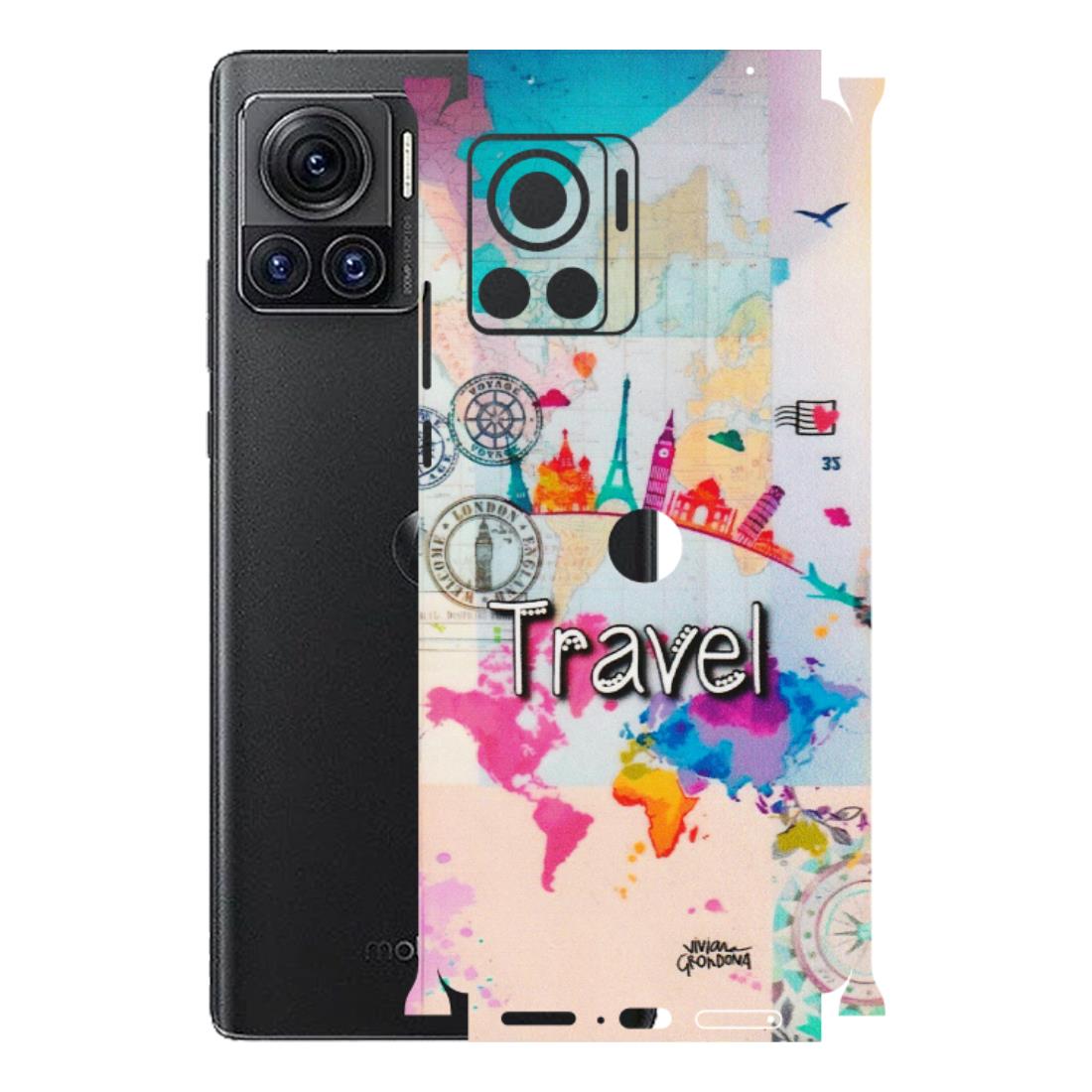 Motorola Phone Skins (All Models) - Travel The Wonders - Matte Finish (M-108) Motorola Moto Edge 30 Ultra (5G)