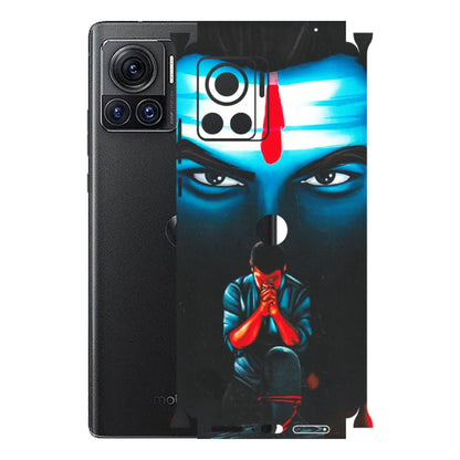 Motorola Phone Skins (All Models) - Mahakal Bhakt - Matte Finish (M-112) Motorola Moto Edge 30 Ultra (5G)