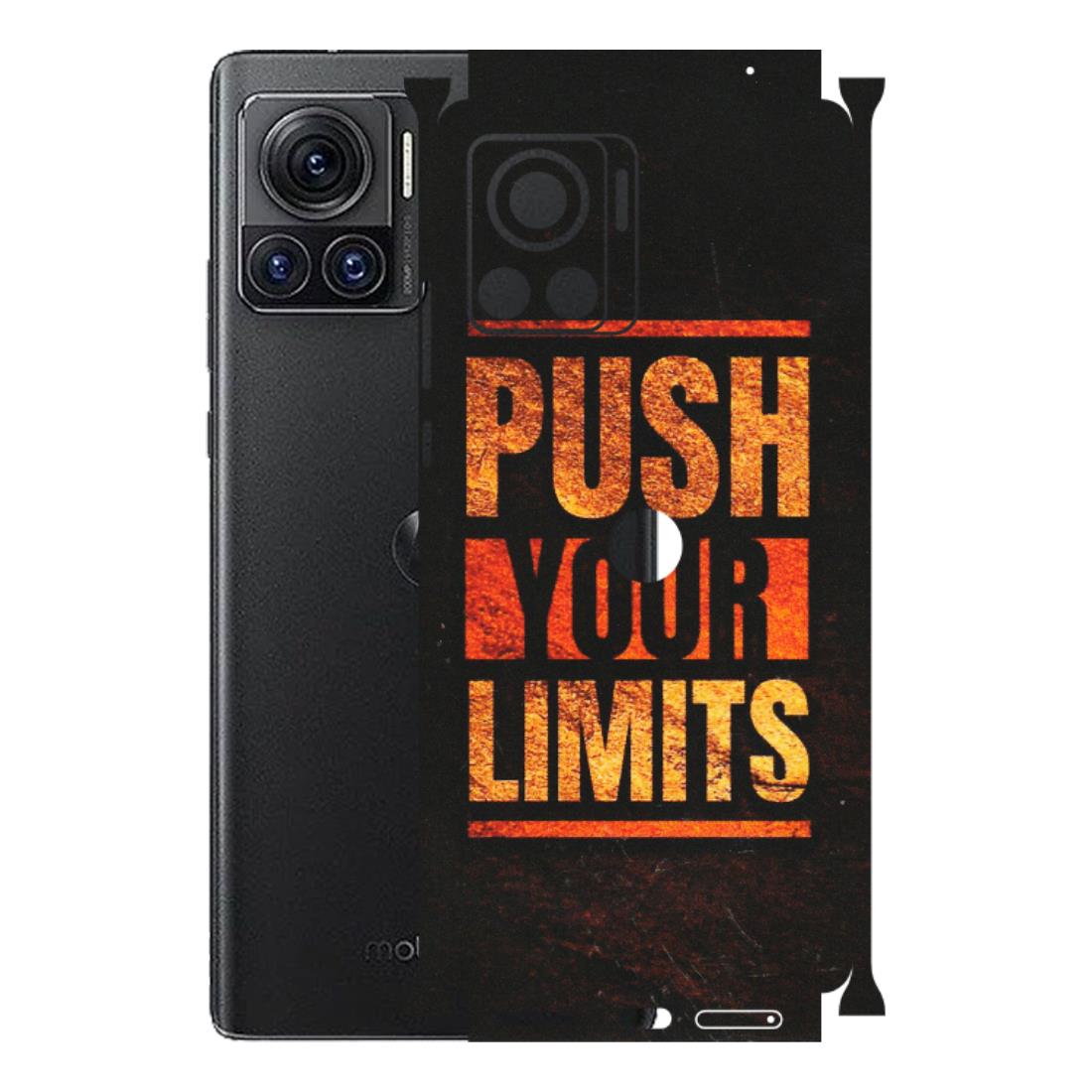 Motorola Phone Skins (All Models) - Push Your Limits - Matte Finish (M-118) Motorola Moto Edge 30 Ultra (5G)