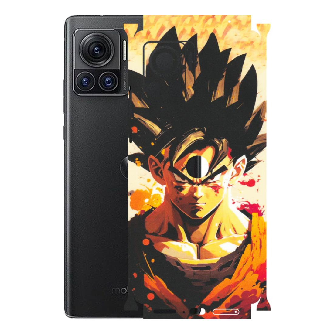 Motorola Phone Skins (All Models) - Angry Goku - Matte Finish (M-12) Motorola Moto Edge 30 Ultra (5G)