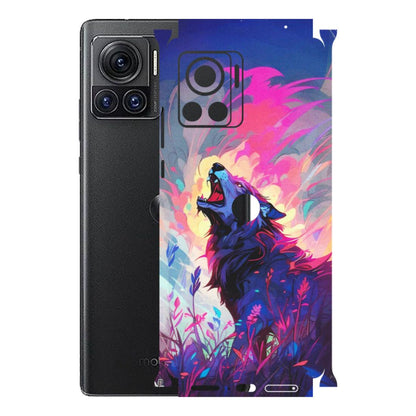 Motorola Phone Skins (All Models) - New Wild Wolf Abstract - Matte Finish (M-125) Motorola Moto Edge 30 Ultra (5G)