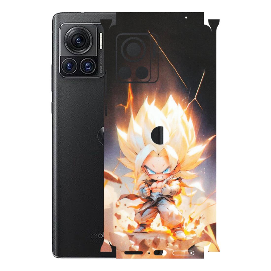 Motorola Phone Skins (All Models) - Goku Dragon Cute Anime - Matte Finish (M-131) Motorola Moto Edge 30 Ultra (5G)