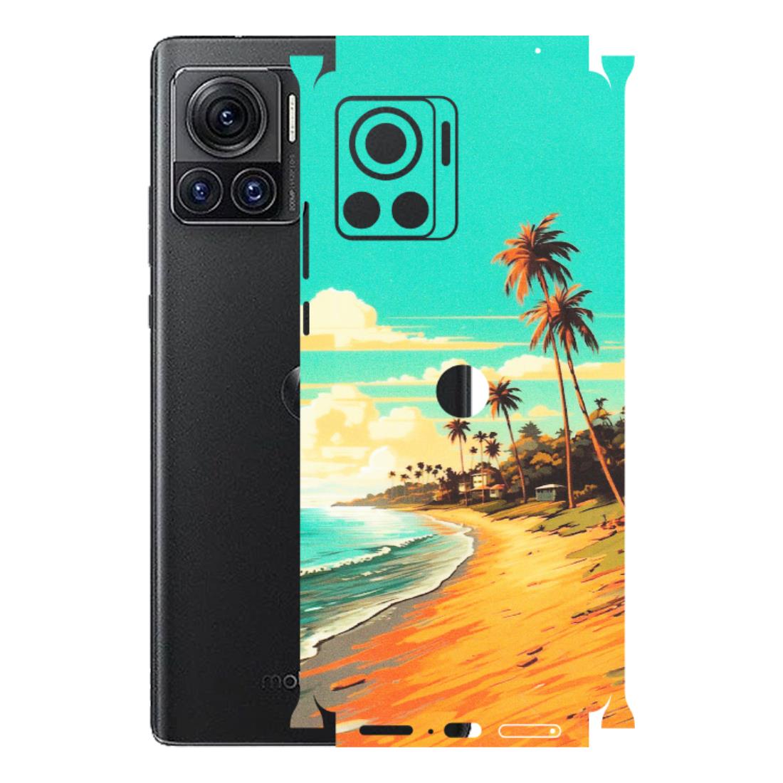 Motorola Phone Skins (All Models) - Miami Beach - Matte Finish (M-136) Motorola Moto Edge 30 Ultra (5G)