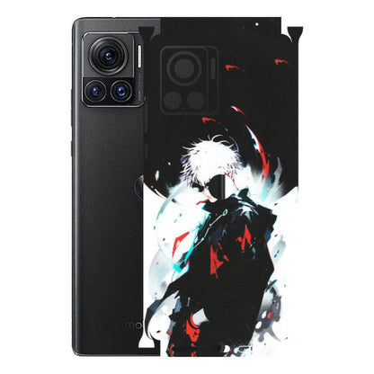 Motorola Phone Skins (All Models) - Gojo Powerful Charater Kaisen Anime - Matte Finish (M-144) Motorola Moto Edge 30 Ultra (5G)