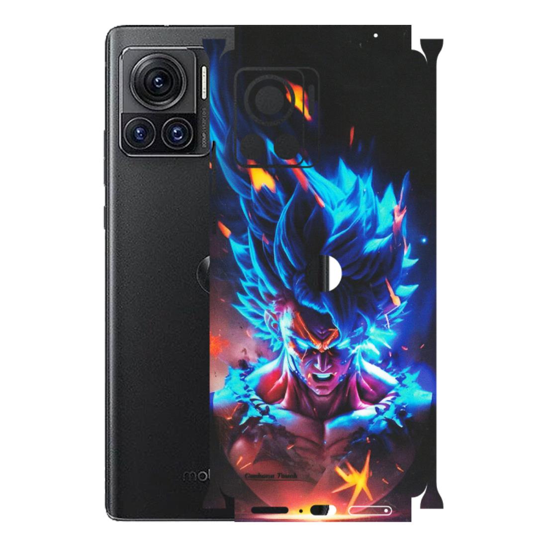Motorola Phone Skins (All Models) - Angry Goku Dragon Ball Anime - Matte Finish (M-150) Motorola Moto Edge 30 Ultra (5G)