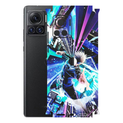 Motorola Phone Skins (All Models) - Manga Action Jujustu Kaisen Anime - Matte Finish (M-155) Motorola Moto Edge 30 Ultra (5G)
