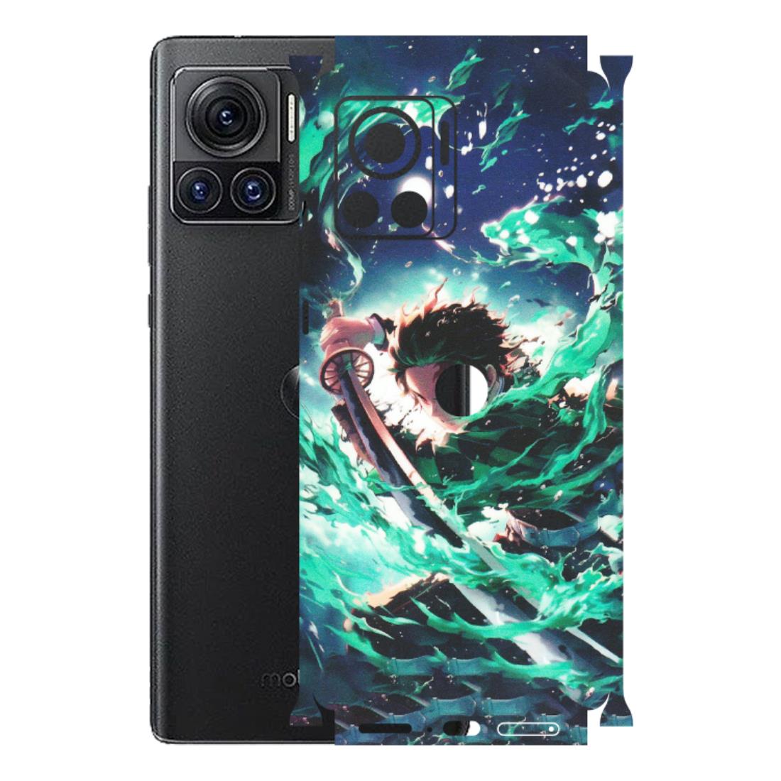 Motorola Phone Skins (All Models) - Sword Fighter Anime - Matte Finish (M-29) Motorola Moto Edge 30 Ultra (5G)