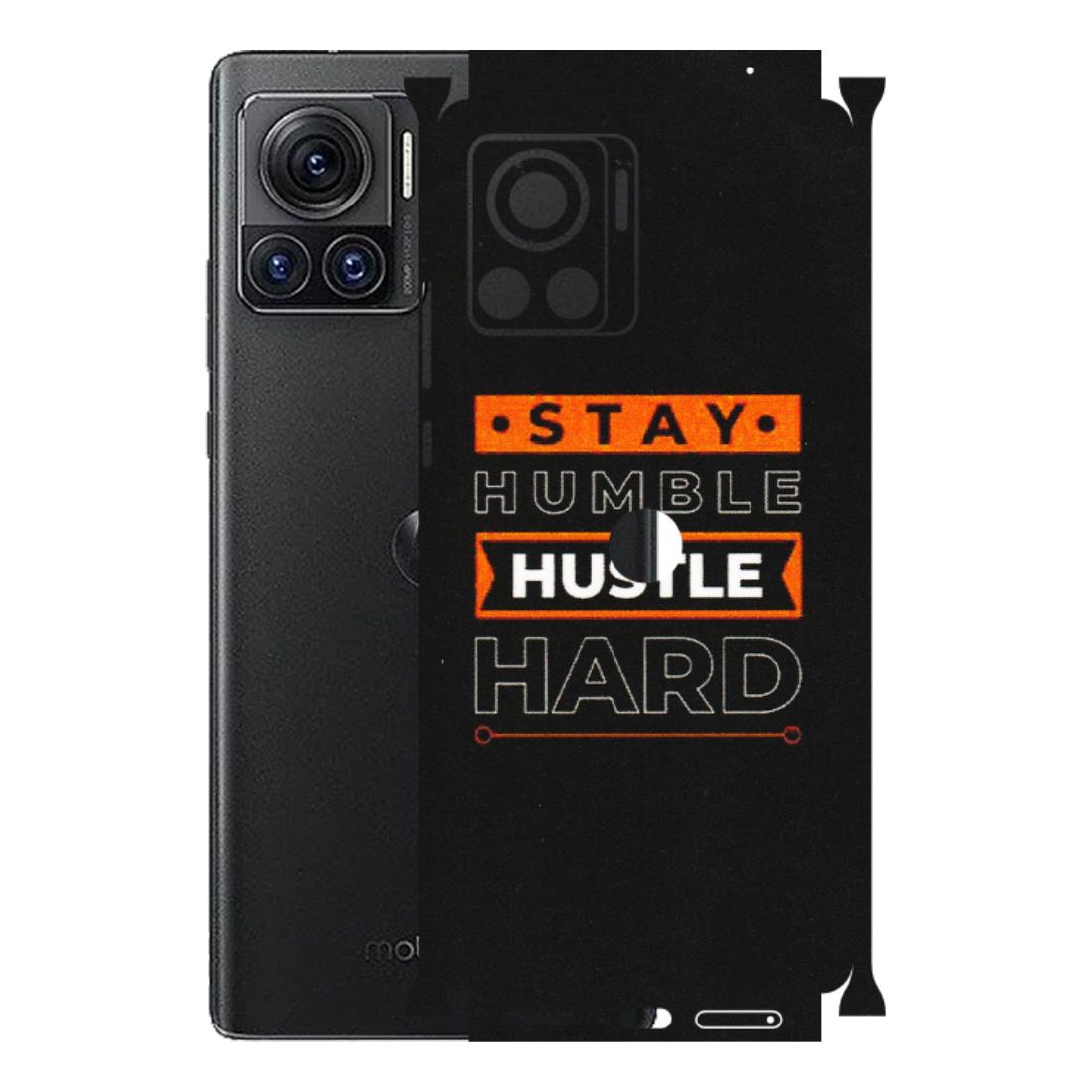 Motorola Phone Skins (All Models) - Stay Humble Stay Hard - Matte Finish (M-48) Motorola Moto Edge 30 Ultra (5G)