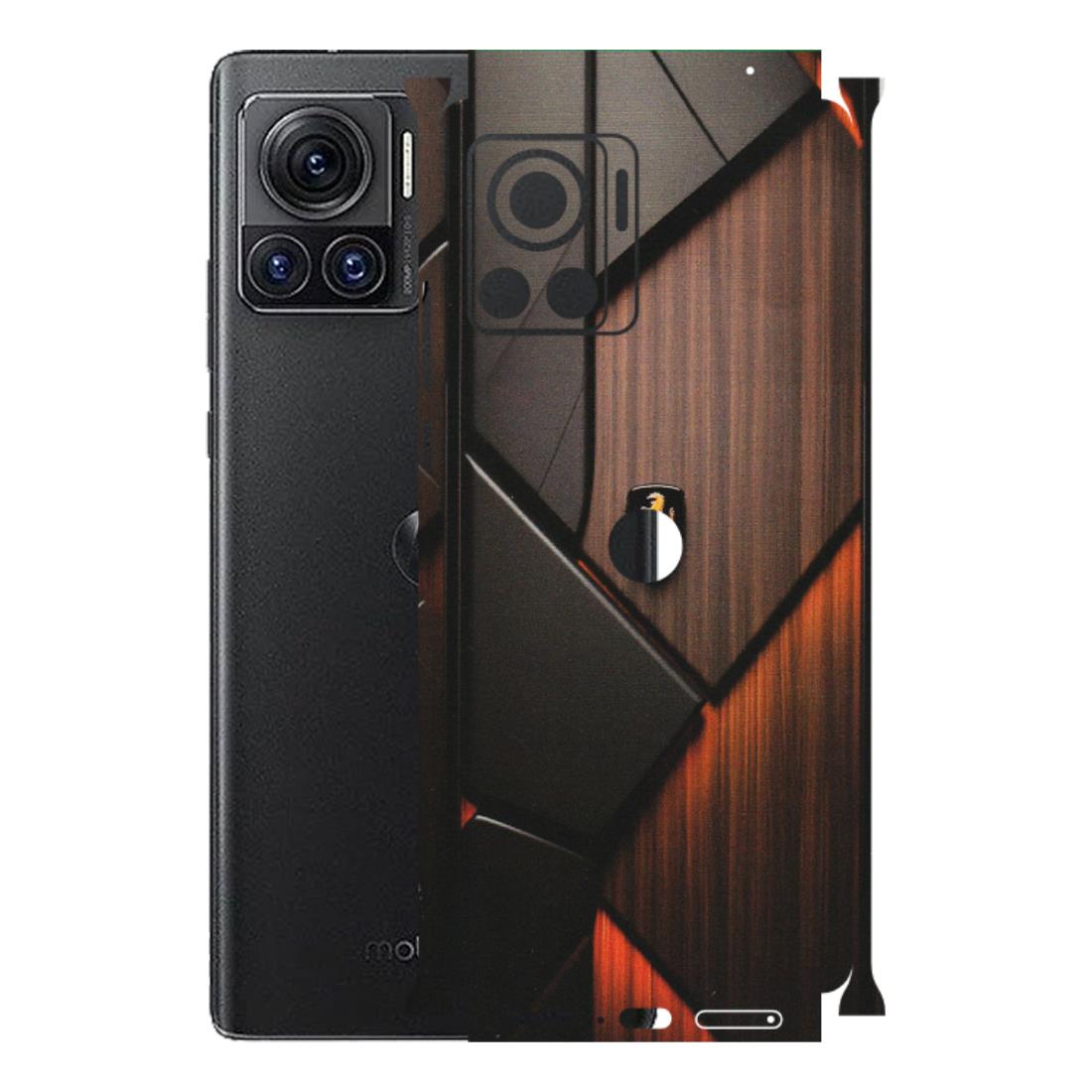 Motorola Phone Skins (All Models) - Lambo Beauty Wood Pattern Sober - Matte Finish (M-51) Motorola Moto Edge 30 Ultra (5G)