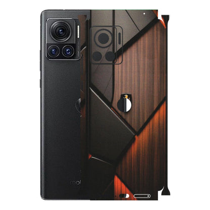 Motorola Phone Skins (All Models) - Lambo Beauty Wood Pattern Sober - Matte Finish (M-51) Motorola Moto Edge 30 Ultra (5G)