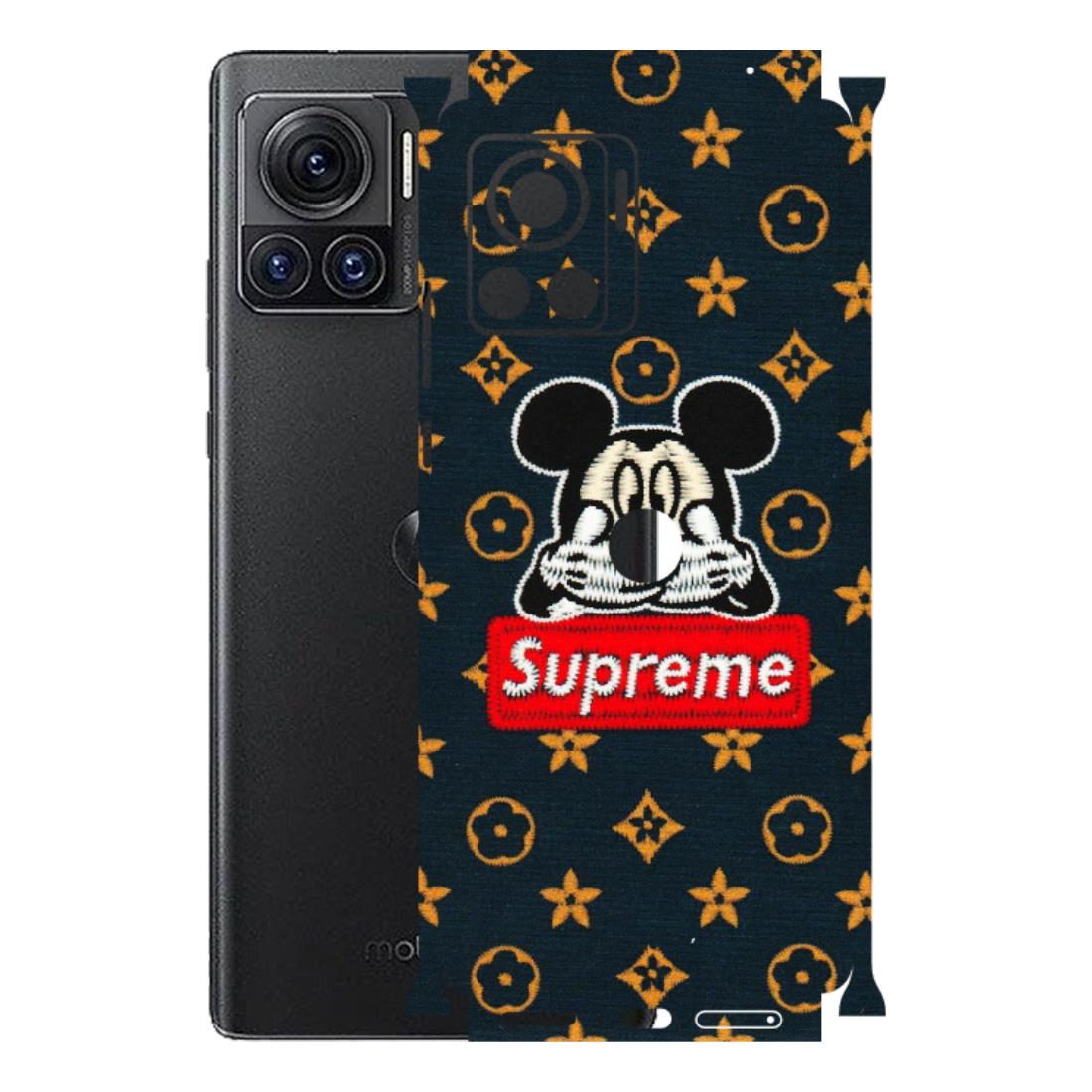 Motorola Phone Skins (All Models) - Mickey Supreme - Matte Finish (M-83) Motorola Moto Edge 30 Ultra (5G)