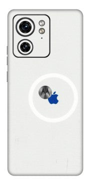 Motorola Phone Skins (All Models) - iPhone Magsafe Logo - 3D Embossed Finish (L-320) Moto Edge 40 (5G)