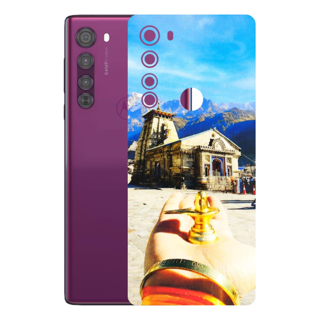 Motorola Phone Skins (All Models) - Beauty of Kedarnath - 3D Embossed Finish (L-108) Motorola Moto Edge