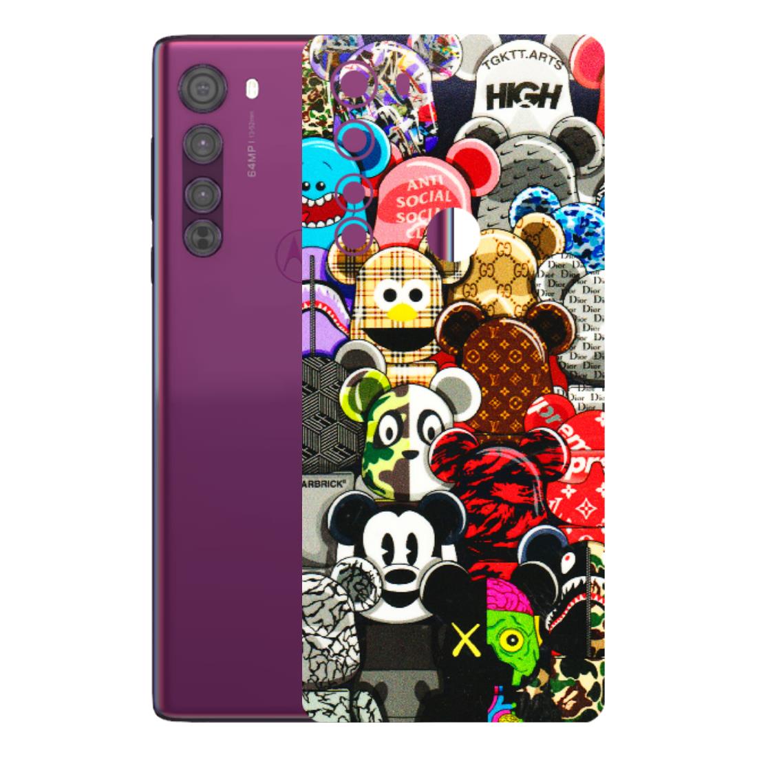 Motorola Phone Skins (All Models) - More Mickey Mouses - 3D Embossed Finish (L-118) Motorola Moto Edge