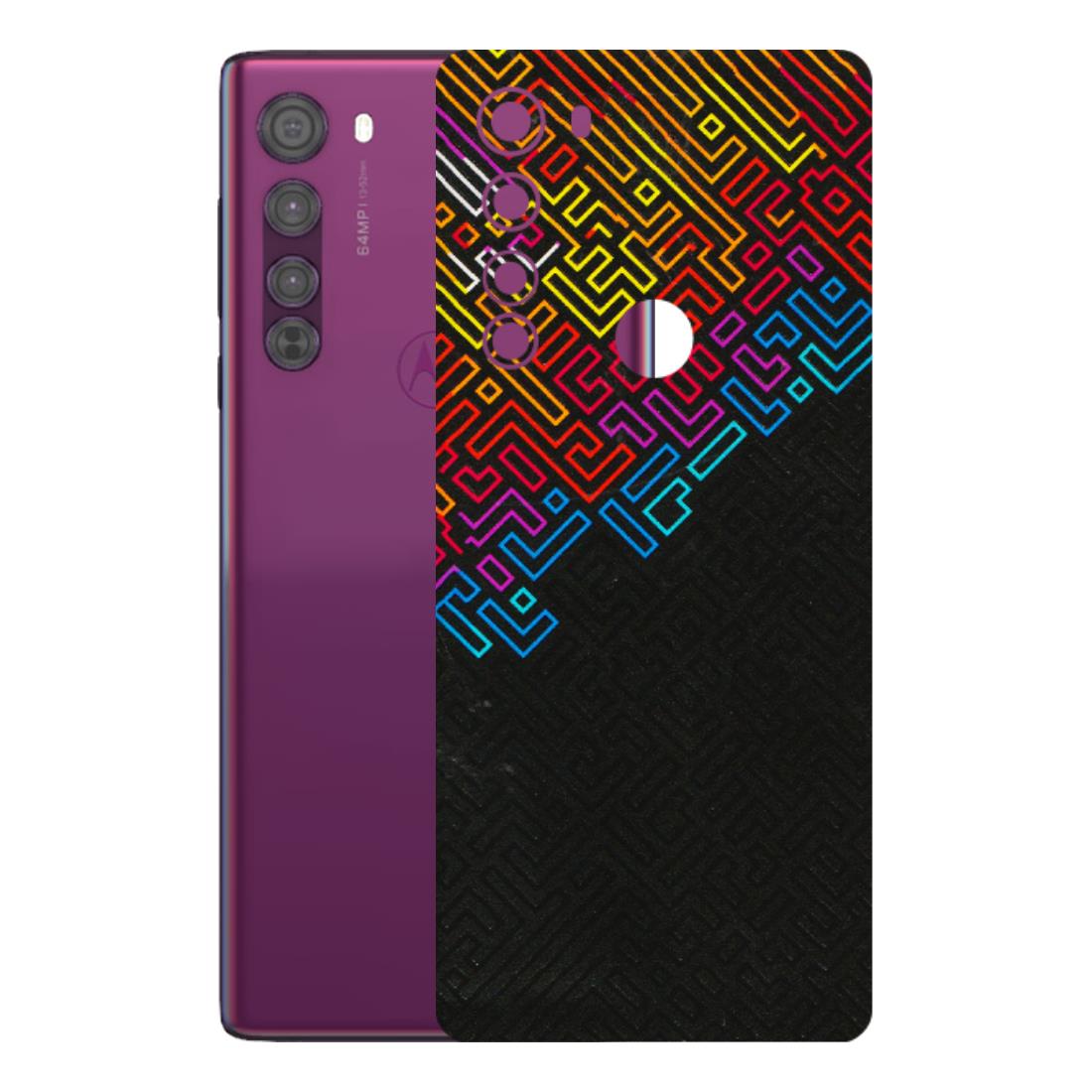 Motorola Phone Skins (All Models) - Dotme Pattern Art - 3D Embossed Finish (L-121) Motorola Moto Edge