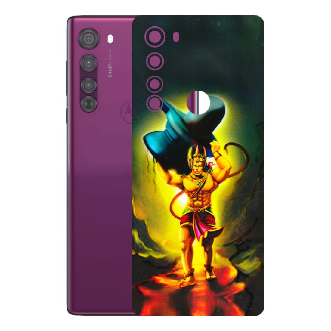 Motorola Phone Skins (All Models) - Hanuman Ji - 3D Embossed Finish (L-128) Motorola Moto Edge