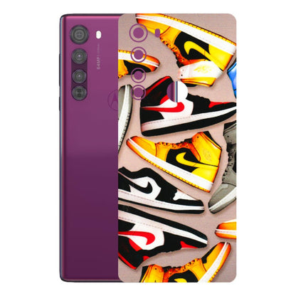 Motorola Phone Skins (All Models) - Sneaker Lover - 3D Embossed Finish (L-135) Motorola Moto Edge