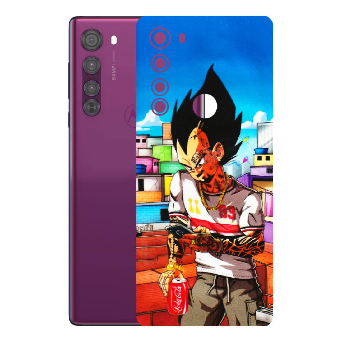 Motorola Phone Skins (All Models) - Vegeta - 3D Embossed Finish (L-136) Motorola Moto Edge