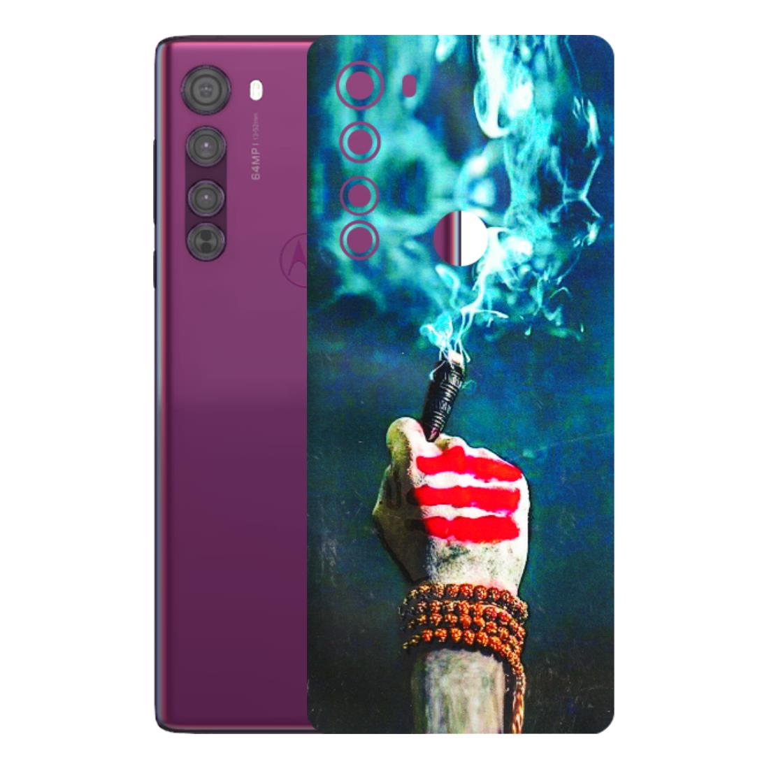 Motorola Phone Skins (All Models) - Mahadev Bhakt - 3D Embossed Finish (L-146) Motorola Moto Edge
