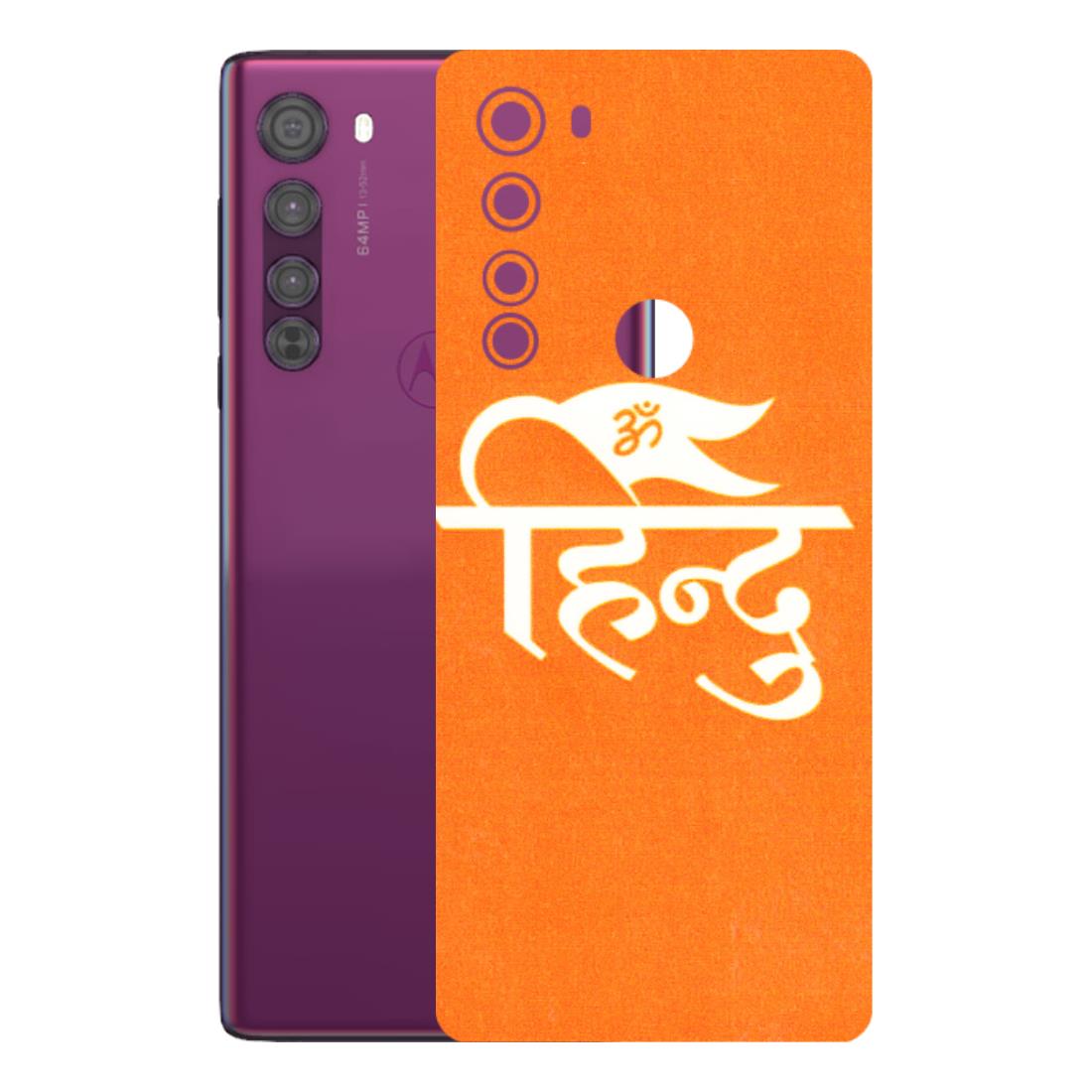 Motorola Phone Skins (All Models) - Hindu Kesari - 3D Embossed Finish (L-154) Motorola Moto Edge