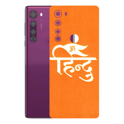 Motorola Phone Skins (All Models) - Hindu Kesari - 3D Embossed Finish (L-154) Motorola Moto Edge
