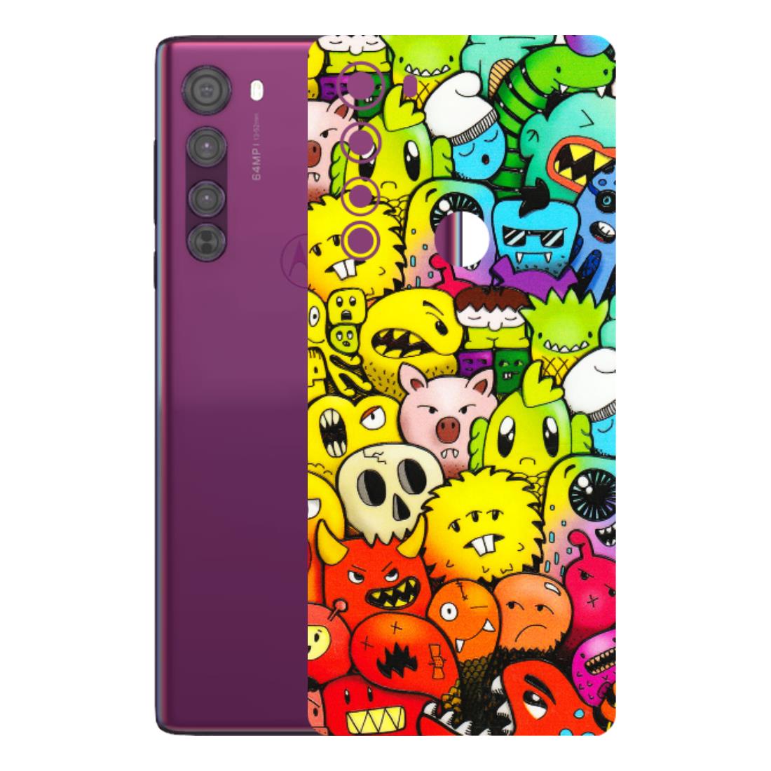 Motorola Phone Skins (All Models) - Angry Funkies - 3D Embossed Finish (L-169) Motorola Moto Edge