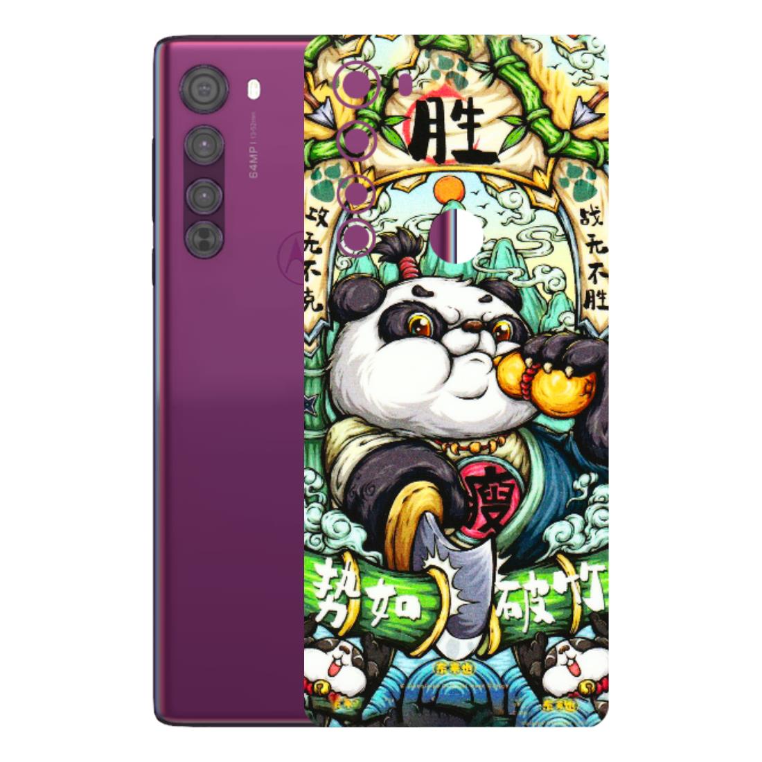 Motorola Phone Skins (All Models) - Royal Rich Panda - 3D Embossed Finish (L-170) Motorola Moto Edge
