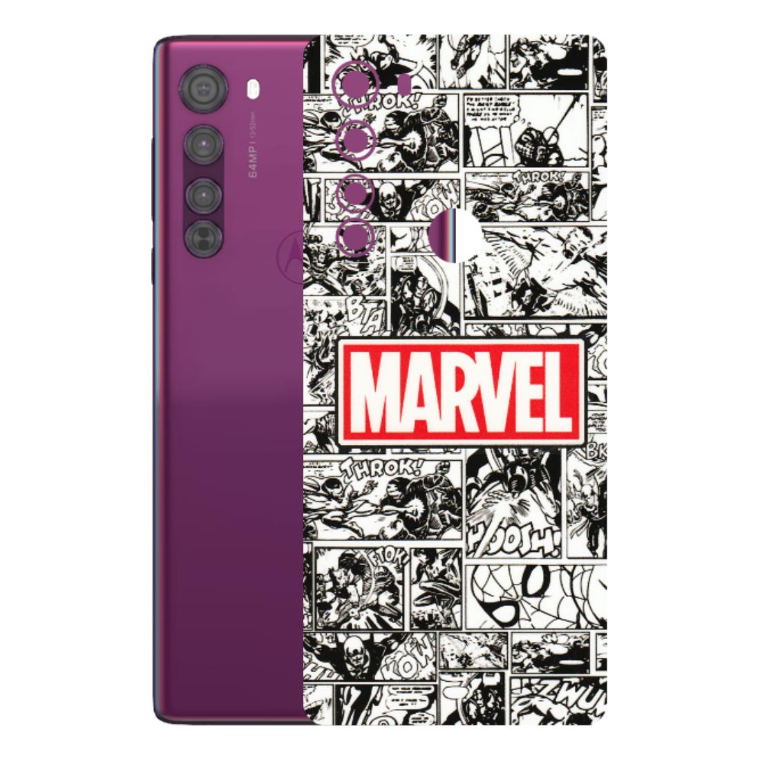Motorola Phone Skins (All Models) - Marvel Comic - 3D Embossed Finish (L-171) Motorola Moto Edge