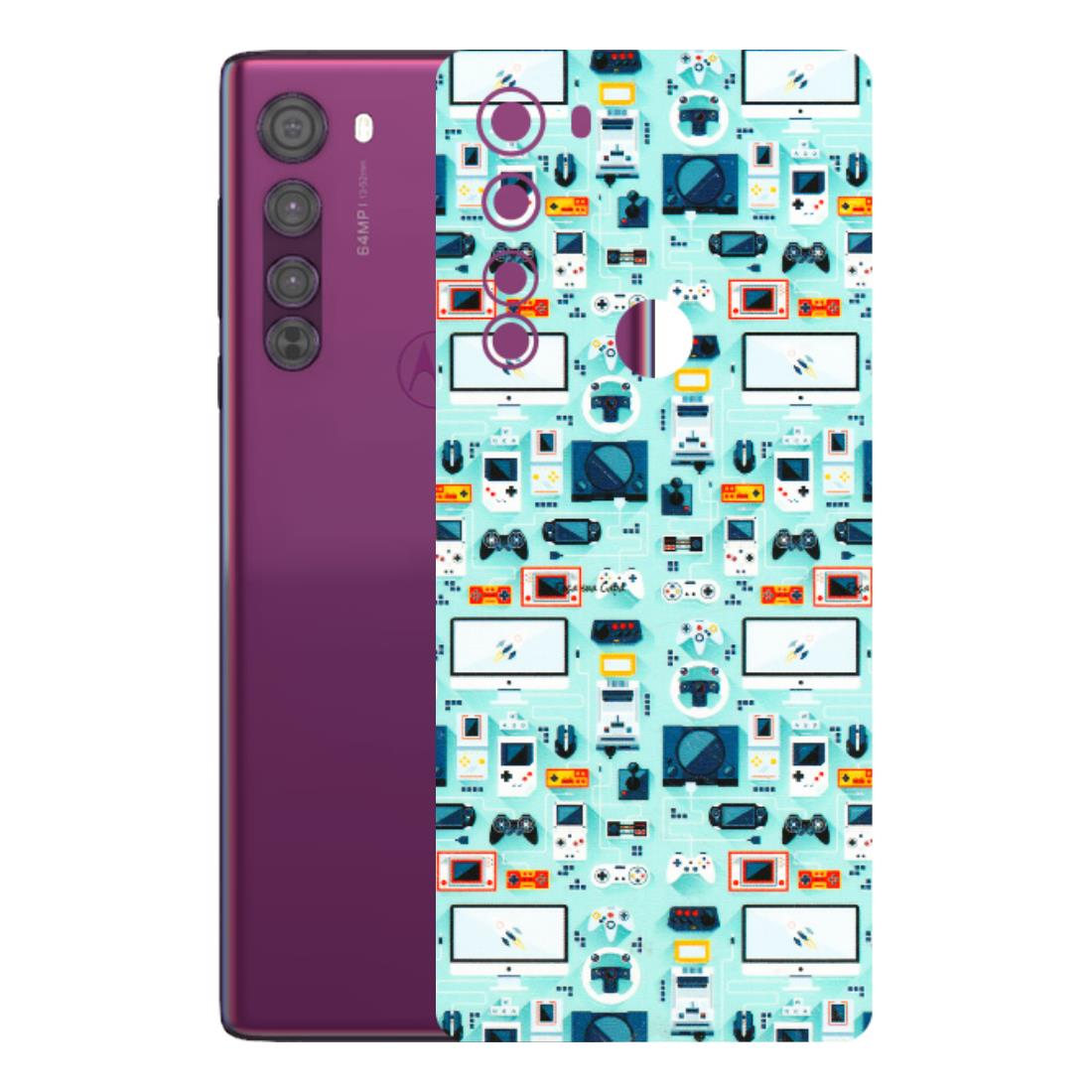 Motorola Phone Skins (All Models) - Gadgets Doodle - 3D Embossed Finish (L-184) Motorola Moto Edge