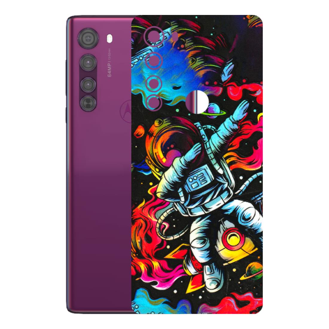 Motorola Phone Skins (All Models) - Astronaut Dope - 3D Embossed Finish (L-191) Motorola Moto Edge