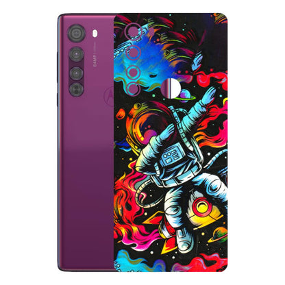 Motorola Phone Skins (All Models) - Astronaut Dope - 3D Embossed Finish (L-191) Motorola Moto Edge