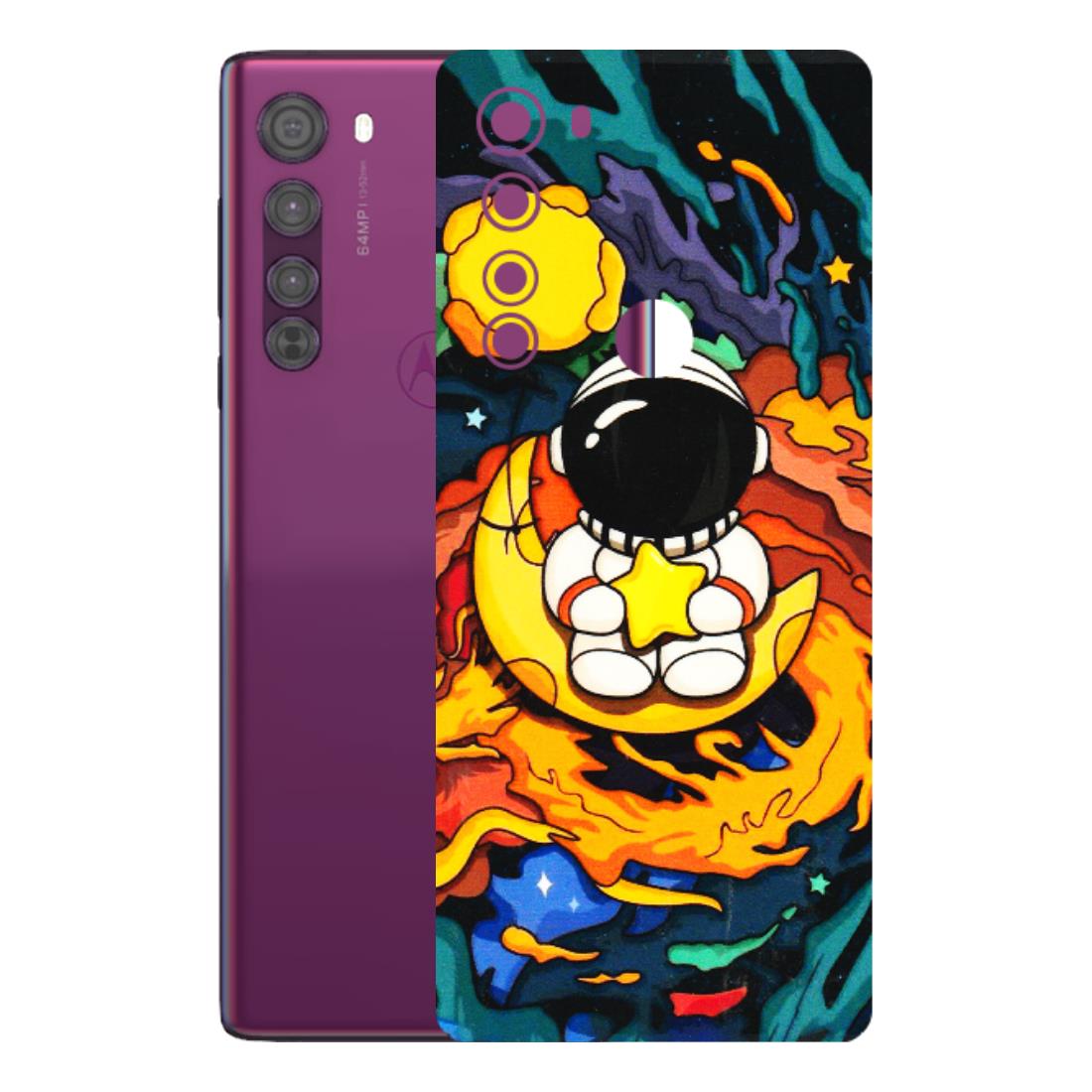 Motorola Phone Skins (All Models) - Baby Astronaut - 3D Embossed Finish (L-197) Motorola Moto Edge