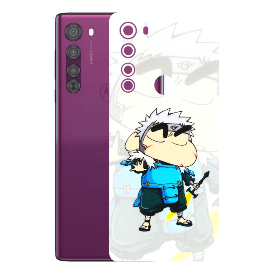 Motorola Phone Skins (All Models) - Angry Young Shinchan - 3D Embossed Finish (L-226) Motorola Moto Edge