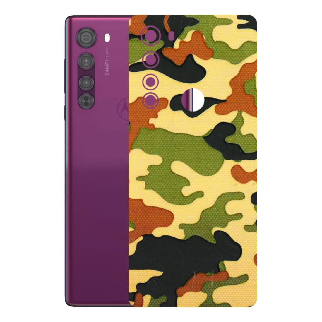 Motorola Phone Skins (All Models) - Indian Military - 3D Embossed Finish (L-234) Motorola Moto Edge